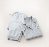 Signature Short Sleeve & Pants Pajama Set Sky