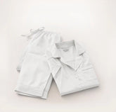 Signature Short Sleeve & Pants Pajama Set White