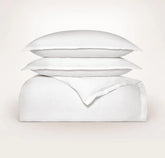 Linen Duvet Set White