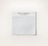 Percale Hemmed Fabric Swatch Sky