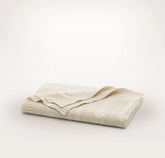 Cable Knit Baby Blanket Natural