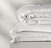 Reserve Embellished Duvet Set White/White Embroidered Lattice