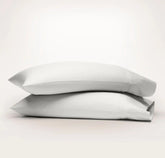 Percale Hemmed Pillowcase Set Mist