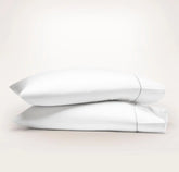 Signature Embellished Pillowcase Set White/Shore Embroidered