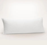 Waffle Pillow Cover White