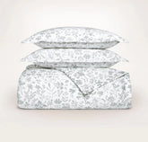 Signature Hemmed Duvet Set Shore Botanical