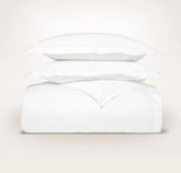 Signature Embellished Duvet Set White/White Embroidered