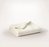 Dappled Vela Classic Coverlet Cream