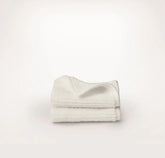 Turkish Ribbed Washcloths (Pair) Cream