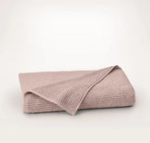 Turkish Ribbed Bath Sheet Dusty Rose