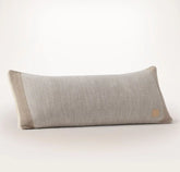 Court Knit Pillow Cover Heathered Pewter