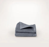 Turkish Ribbed Washcloths (Pair) Mineral