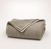 Waffle Bed Blanket Oak