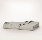Dream Bed Blanket Pewter/Cream Picot