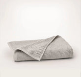 Turkish Ribbed Bath Towel Pewter