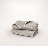 Turkish Waffle Hand Towels (Pair) Pewter
