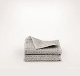 Turkish Waffle Washcloths (Pair) Pewter