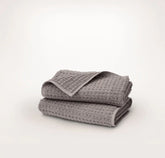 Turkish Waffle Hand Towels (Pair) Stone