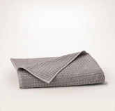 Turkish Waffle Bath Towel Stone