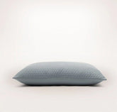 Signature Textured Stitch Quilted Sham Bluestone