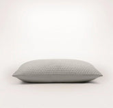 Signature Textured Stitch Quilted Sham Pewter