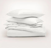 Signature Vintage Washed Duvet Set Vintage White