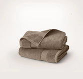 Plush Hand Towels (Pair) Walnut