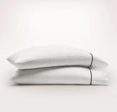 Signature Embellished Pillowcase Set White/Night Embroidered