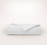 Signature Modern Grid Quilt White