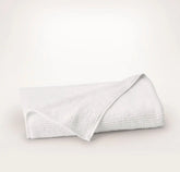 Turkish Ribbed Bath Sheet White