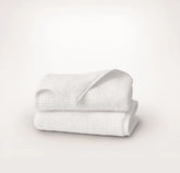 Turkish Ultra Plush Hand Towels (Pair) White