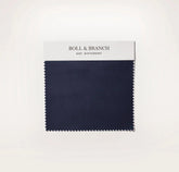 Signature Hemmed Fabric Swatch Coastal Navy
