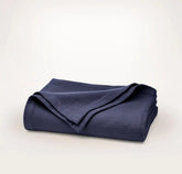 Lightweight Bed Blanket Coastal Navy
