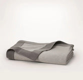 Fine Merino Wool Bed Blanket Pewter