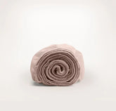 Percale Hemmed Fitted Sheet Dusty Rose