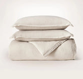 Linen Duvet Set Melange Natural