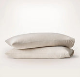 Linen Pillowcase Set Melange Natural