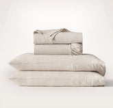 Linen Sheet Set Melange Natural