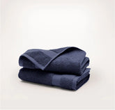 Plush Hand Towels (Pair) Coastal Navy