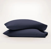 Signature Hemmed Pillowcase Set Coastal Navy