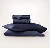 Signature Hemmed Sheet Set Coastal Navy