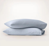 Signature Embellished Pillowcase Set Hydrangea/White Piped Edge