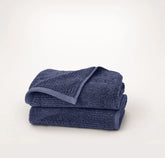 Turkish Ultra Plush Hand Towels (Pair) Coastal Navy