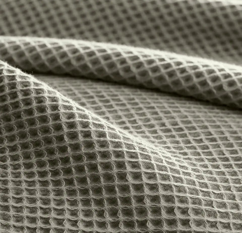Waffle Bed Blanket Sageleaf