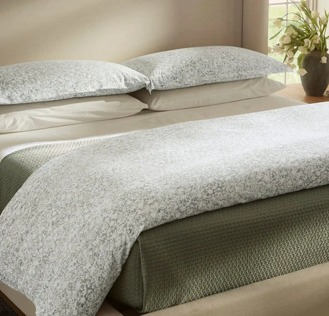 Signature Hemmed Duvet Set Meadow Garden