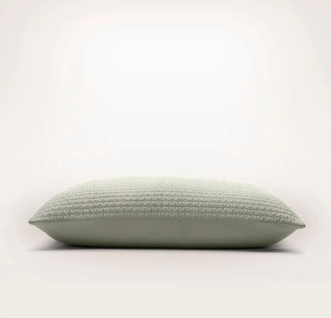 Signature Textured Stitch Quilted Sham Sageleaf