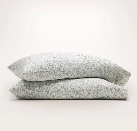 Signature Hemmed Pillowcase Set Meadow Garden