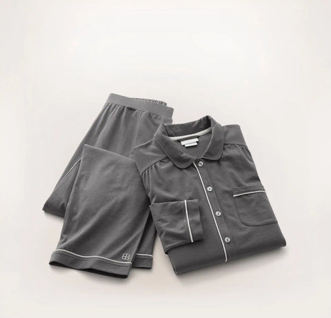 Soft Knit Long Sleeve & Pants Pajama Set Night