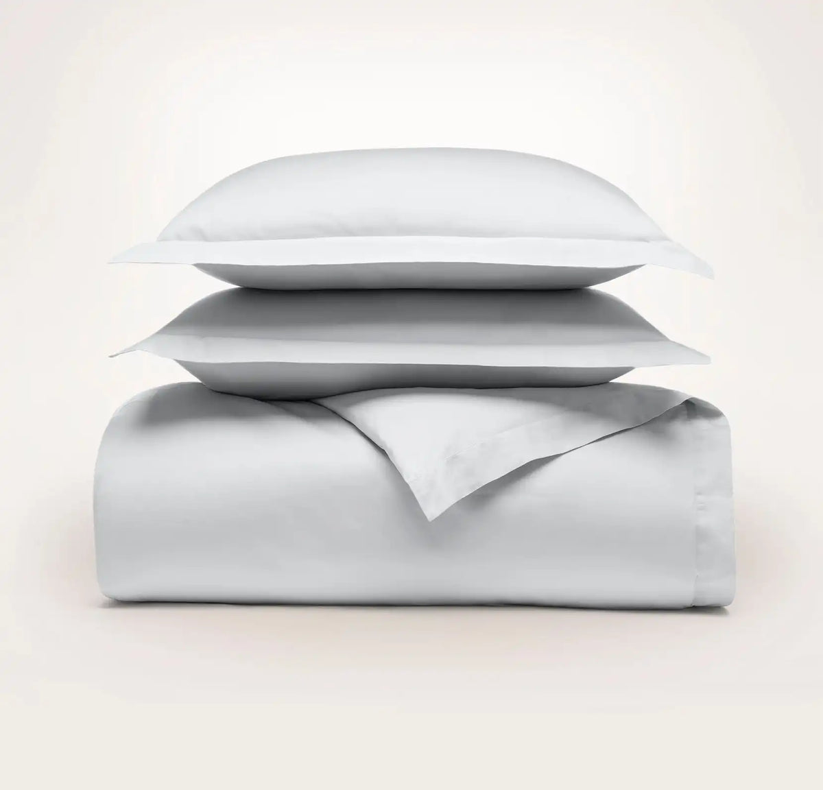 Signature Hemmed Duvet Set Sky