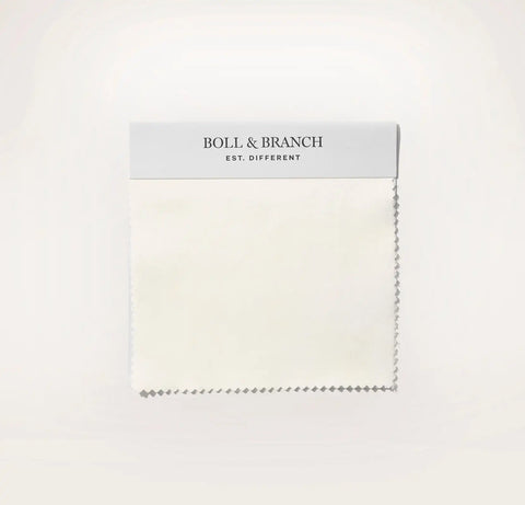 Signature Vintage Washed Fabric Swatch Vintage Cream